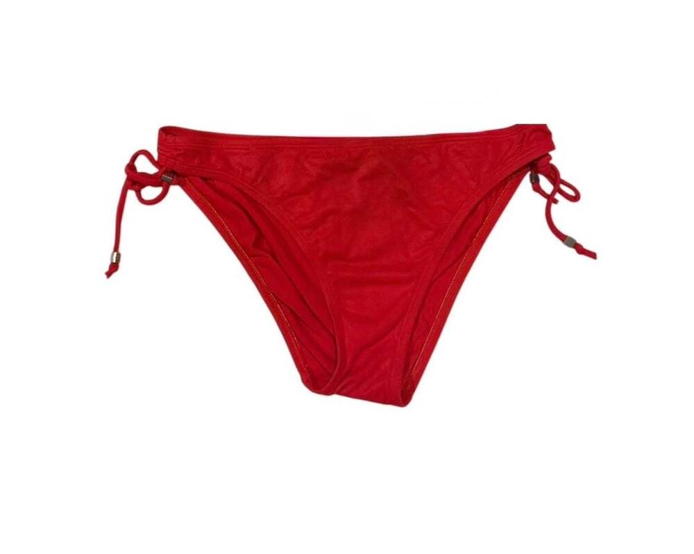 Esprit Red Side-Tie Bikini Bottoms L